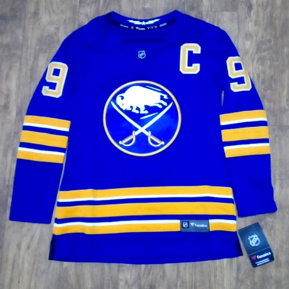Buffalo Sabres Women's Jersey Eichel Fanatics Breakaway Small NWT - Picture 1 of 9